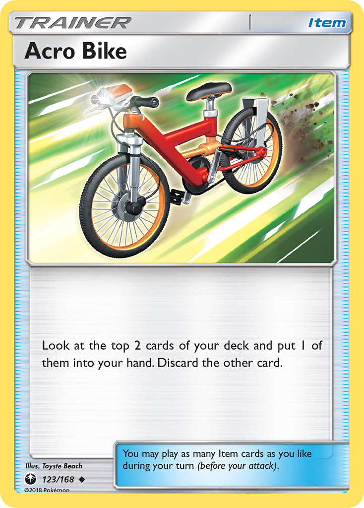 Acro Bike (123/168) [Sun & Moon: Celestial Storm] | The Time Vault CA