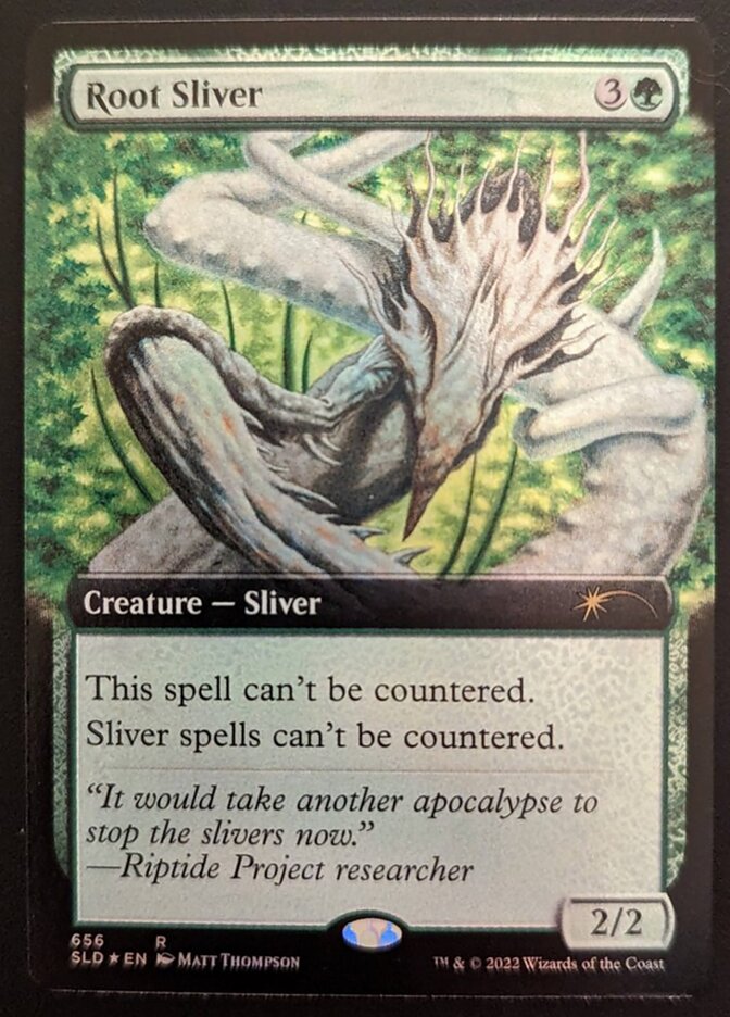 Root Sliver (Extended Art) [Secret Lair Drop Promos] | The Time Vault CA