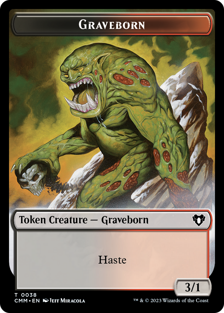 Graveborn Token [Commander Masters Tokens] | The Time Vault CA