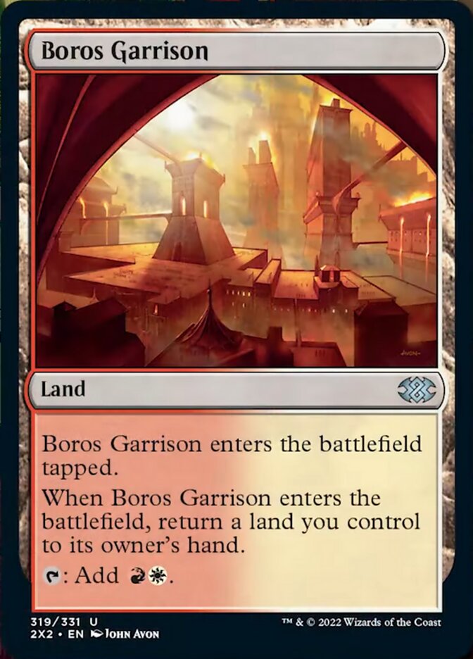 Boros Garrison [Double Masters 2022] | The Time Vault CA