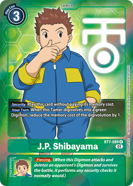 J.P. Shibayama [BT7-089] (Alternative Art - Box Topper) [Next Adventure] | The Time Vault CA