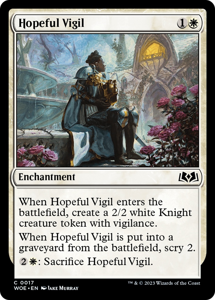 Hopeful Vigil [Wilds of Eldraine] | The Time Vault CA