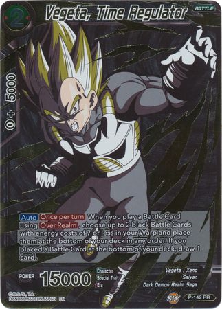 Vegeta, Time Regulator (P-142) [Promotion Cards] | The Time Vault CA