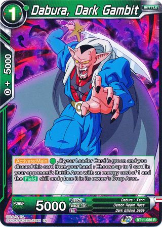 Dabura, Dark Gambit (BT11-086) [Vermilion Bloodline] | The Time Vault CA