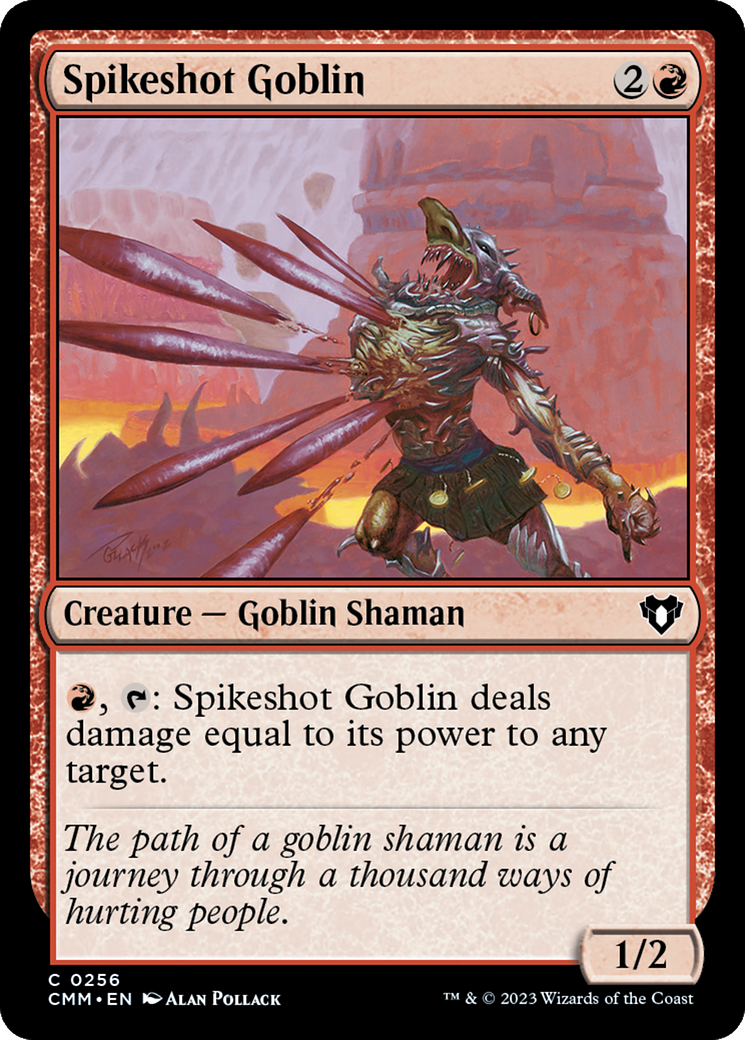 Spikeshot Goblin [Commander Masters] | The Time Vault CA