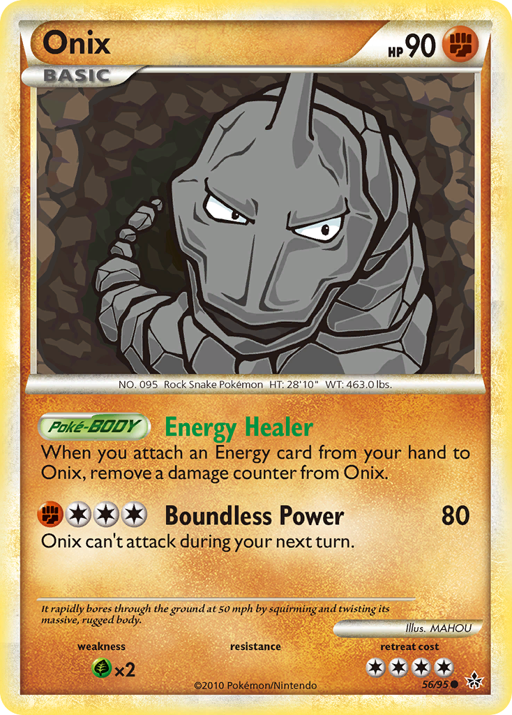 Onix (56/95) [HeartGold & SoulSilver: Unleashed] | The Time Vault CA