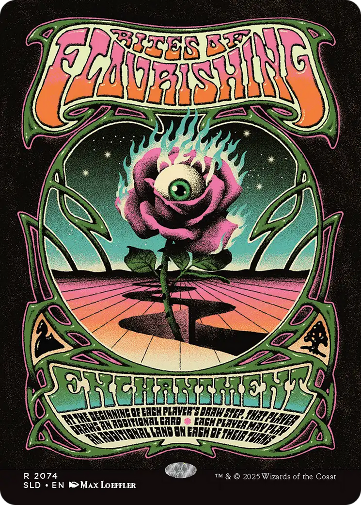 Rites of Flourishing (2074) (Rainbow Foil) [Secret Lair Drop Series] | The Time Vault CA