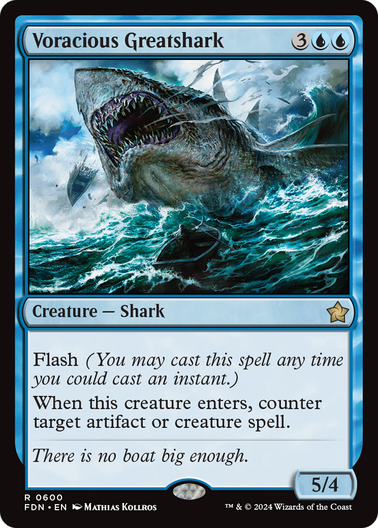 Voracious Greatshark [Foundations] | The Time Vault CA