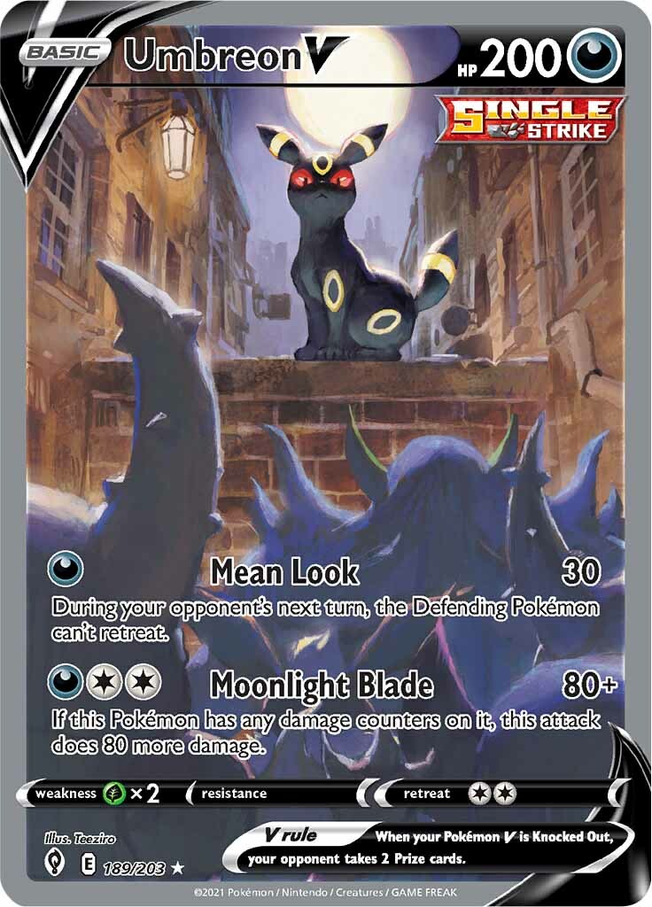 Umbreon V (189/203) [Sword & Shield: Evolving Skies] | The Time Vault CA