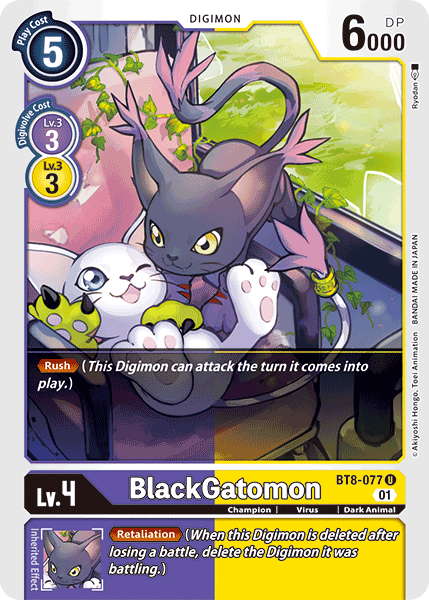 BlackGatomon [BT8-077] [New Awakening] | The Time Vault CA