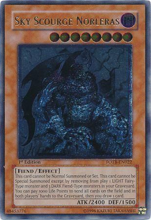 Sky Scourge Norleras [FOTB-EN022] Ultimate Rare | The Time Vault CA