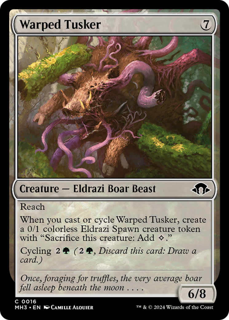 Warped Tusker [Modern Horizons 3] | The Time Vault CA