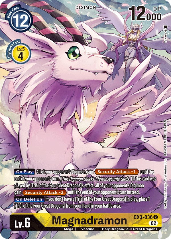 Magnadramon [EX3-036] (Alternate Art) [Draconic Roar] | The Time Vault CA