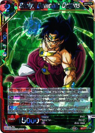 Broly, Demonic Origins (BT7-117) [Assault of the Saiyans] | The Time Vault CA