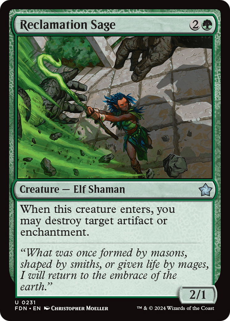 Reclamation Sage [Foundations] | The Time Vault CA