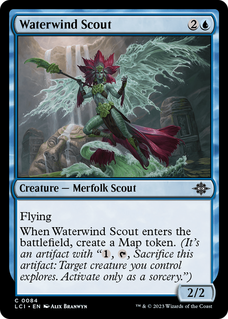 Waterwind Scout [The Lost Caverns of Ixalan] | The Time Vault CA