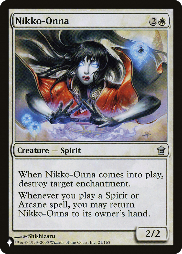 Nikko-Onna [The List] | The Time Vault CA
