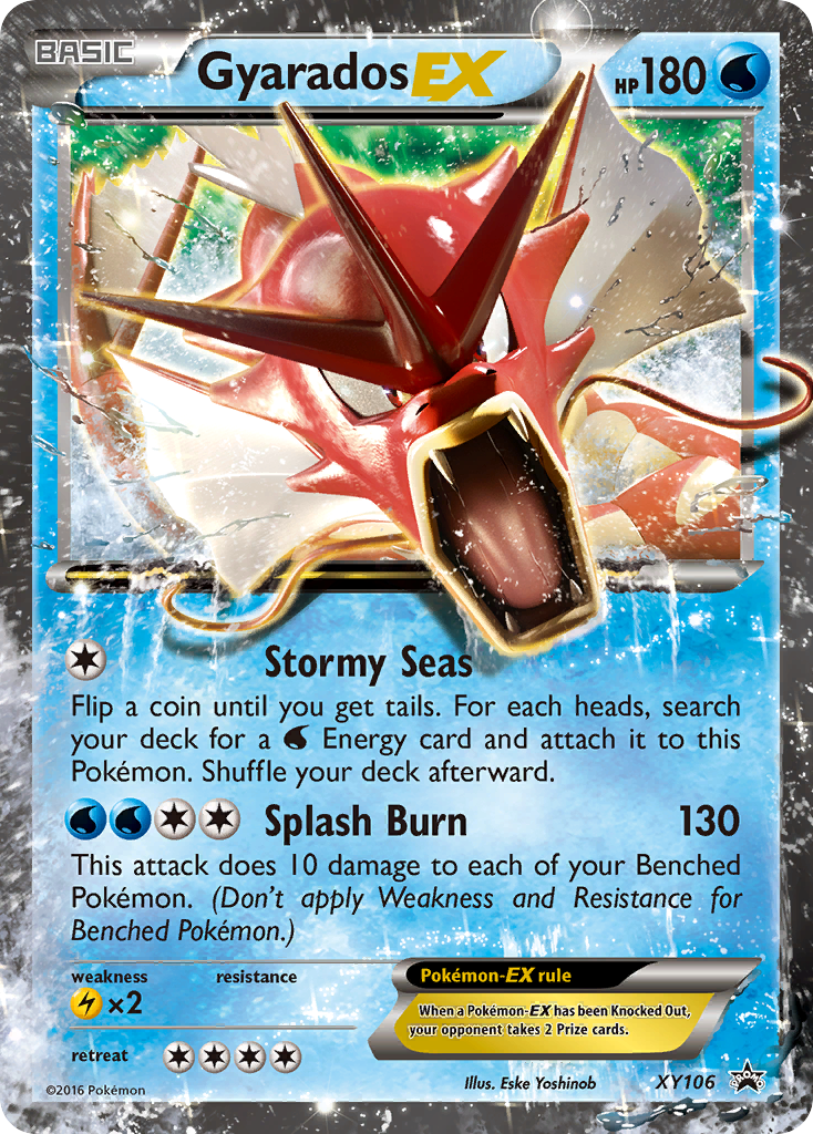 Gyarados EX (XY106) [XY: Black Star Promos] | The Time Vault CA