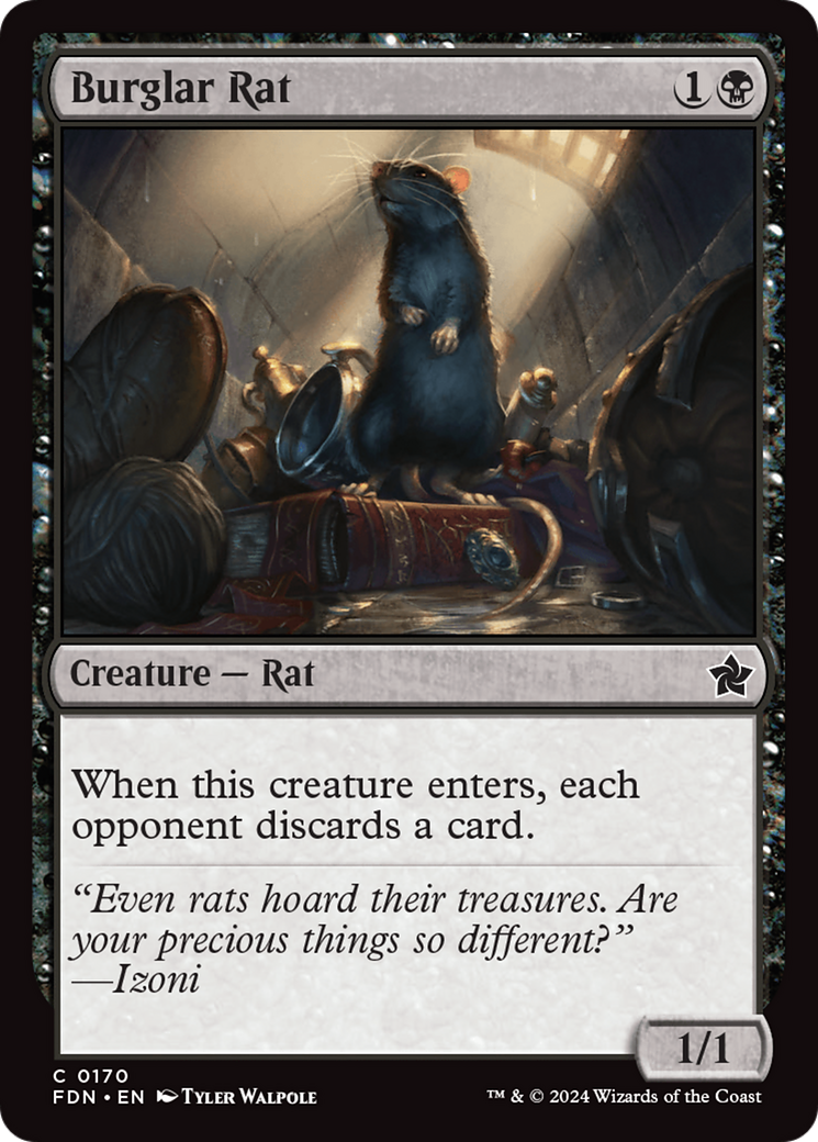 Burglar Rat [Foundations] | The Time Vault CA