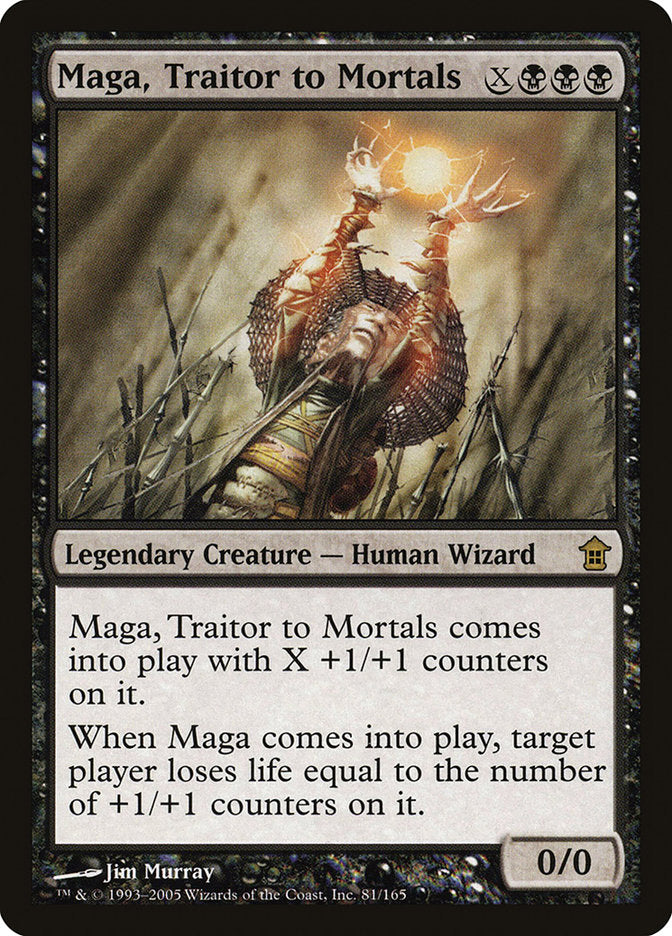 Maga, Traitor to Mortals [Saviors of Kamigawa] | The Time Vault CA