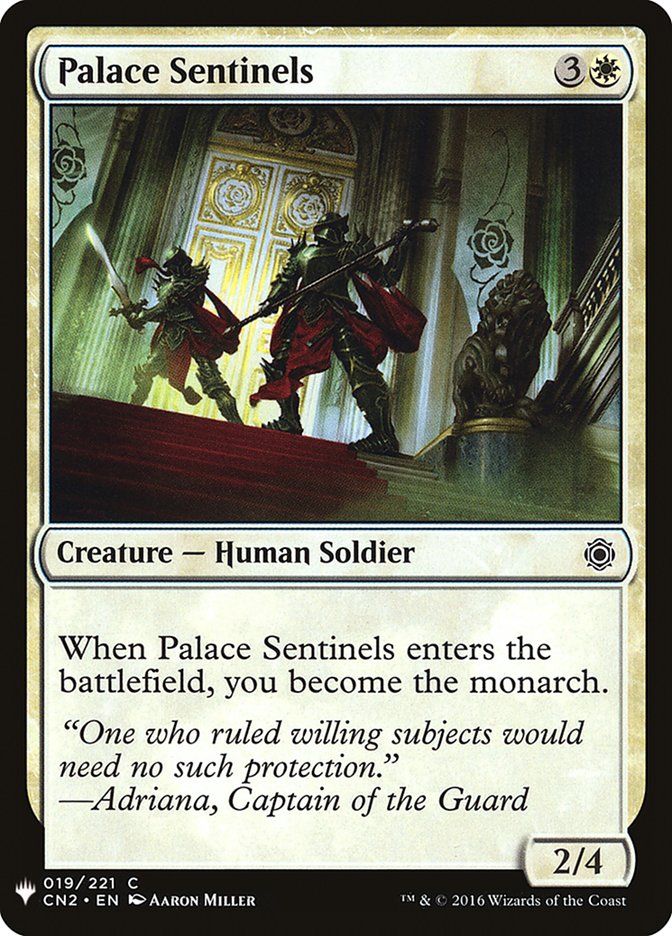 Palace Sentinels [Mystery Booster] | The Time Vault CA