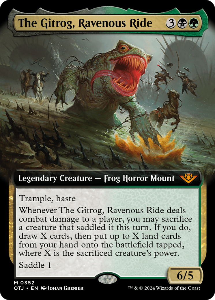 The Gitrog, Ravenous Ride (Extended Art) [Outlaws of Thunder Junction] | The Time Vault CA