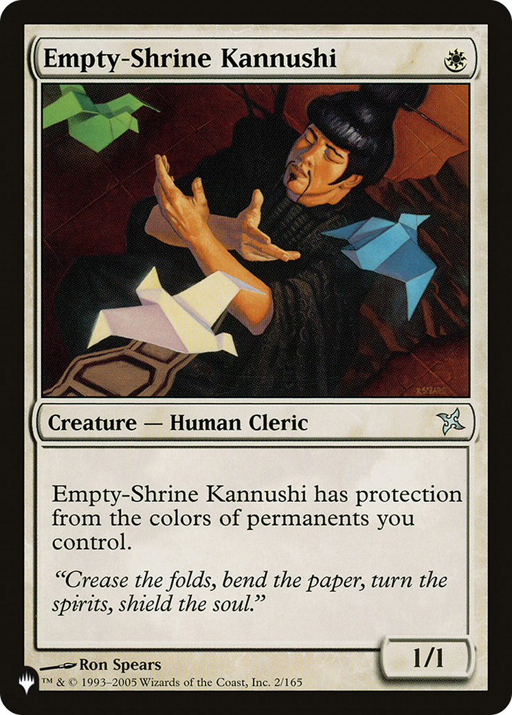 Empty-Shrine Kannushi [The List] | The Time Vault CA