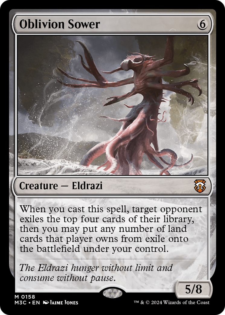 Oblivion Sower (Ripple Foil) [Modern Horizons 3 Commander] | The Time Vault CA