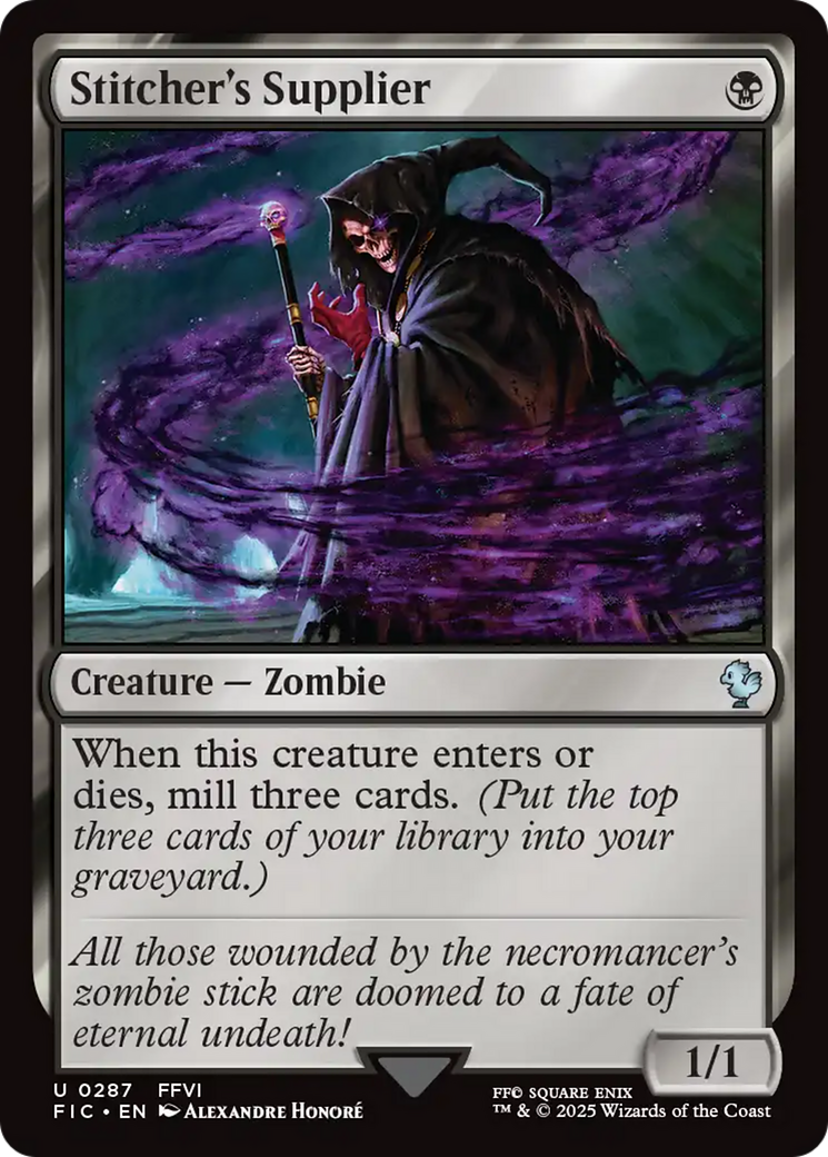 Stitcher's Supplier [FINAL FANTASY Commander] | The Time Vault CA