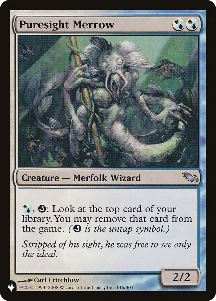 Puresight Merrow [The List] | The Time Vault CA