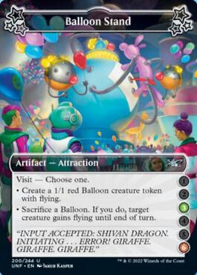 Balloon Stand (3-6) [Unfinity] | The Time Vault CA