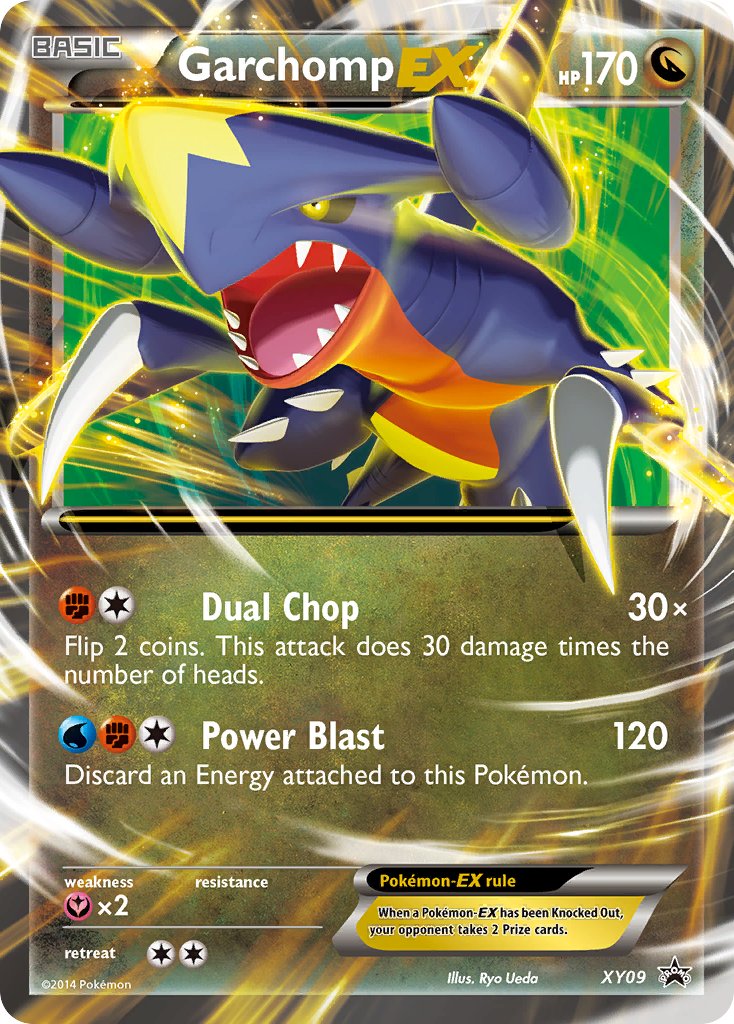 Garchomp EX (XY09) [XY: Black Star Promos] | The Time Vault CA