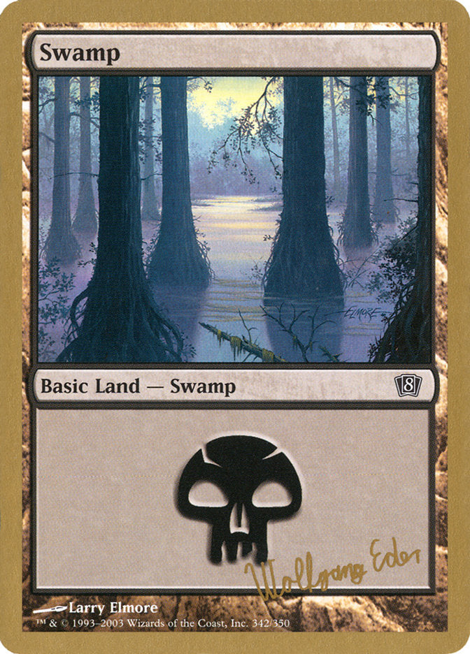 Swamp (344) (we342) [World Championship Decks 2003] | The Time Vault CA