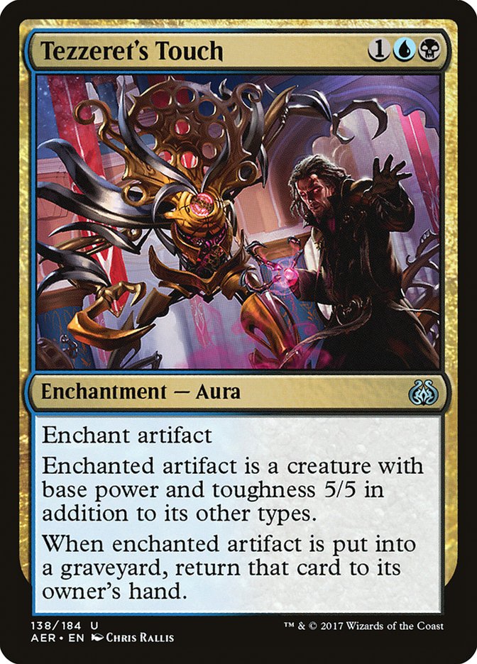 Tezzeret's Touch [Aether Revolt] | The Time Vault CA