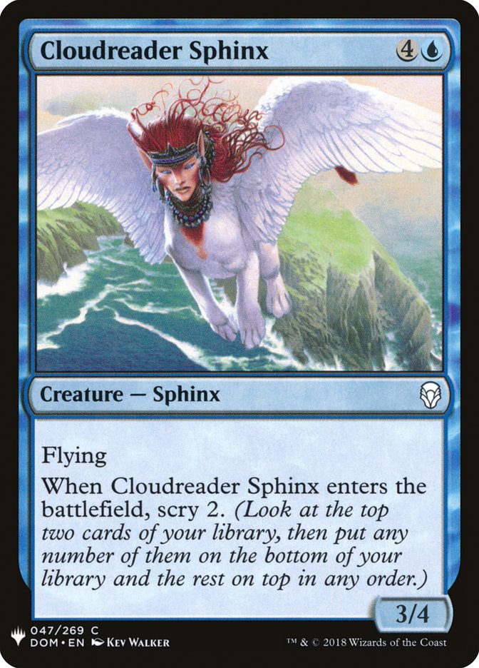 Cloudreader Sphinx [Mystery Booster] | The Time Vault CA