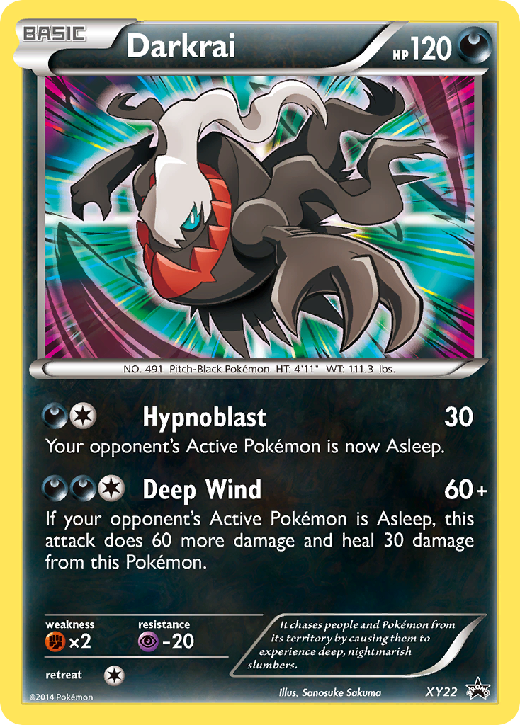 Darkrai (XY22) [XY: Black Star Promos] | The Time Vault CA