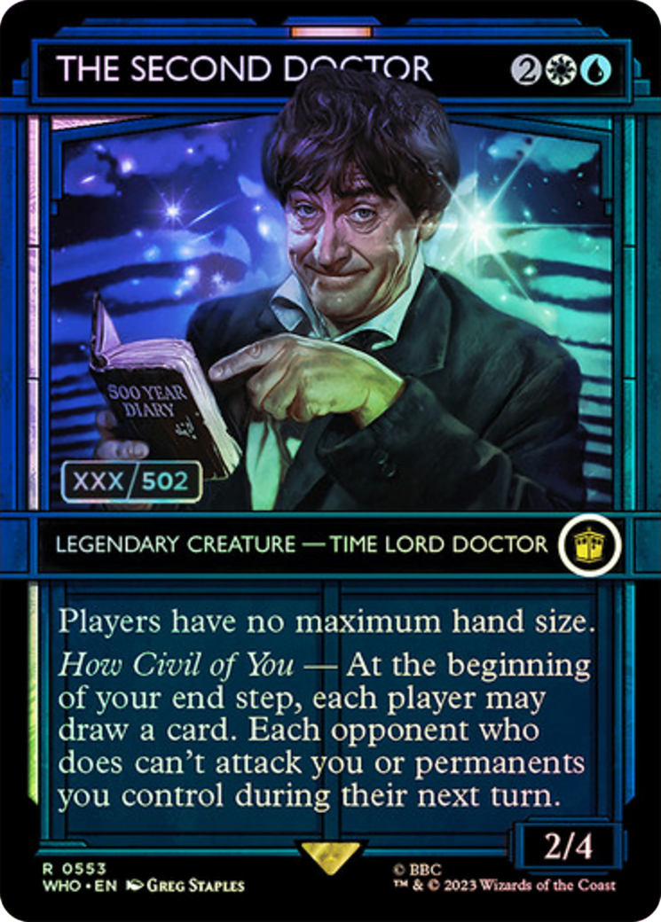 The Second Doctor (Serial Numbered) [Doctor Who] | The Time Vault CA