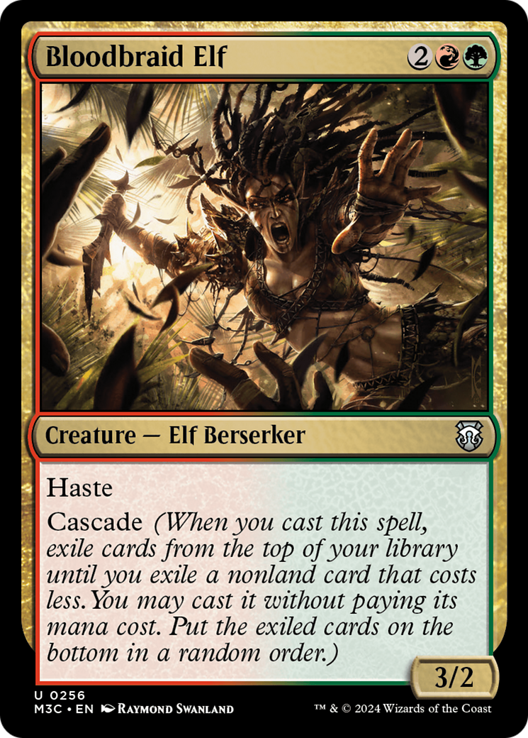 Bloodbraid Elf [Modern Horizons 3 Commander] | The Time Vault CA