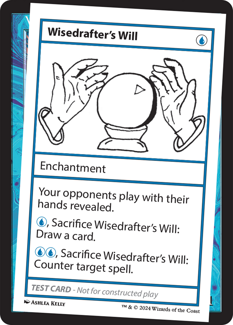 Wisedrafter's Will [Mystery Booster 2 Playtest Cards] | The Time Vault CA