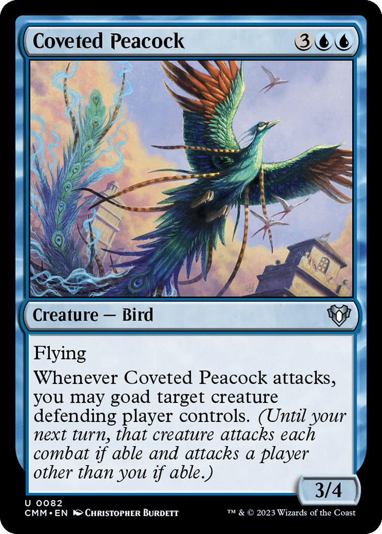 Coveted Peacock [Commander Masters] | The Time Vault CA