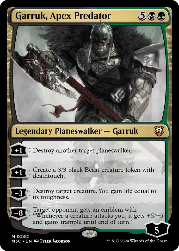 Garruk, Apex Predator [Modern Horizons 3 Commander] | The Time Vault CA