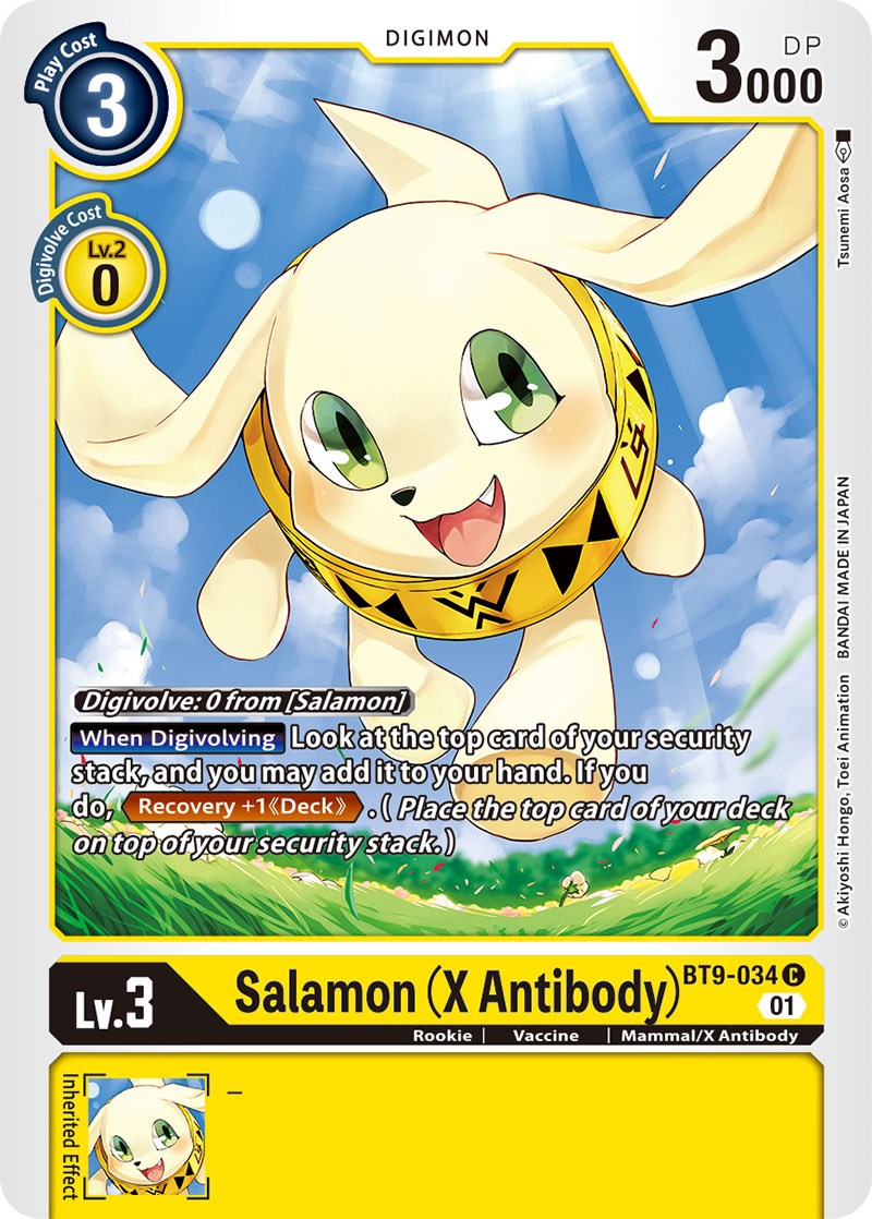 Salamon (X Antibody) [BT9-034] [X Record] | The Time Vault CA