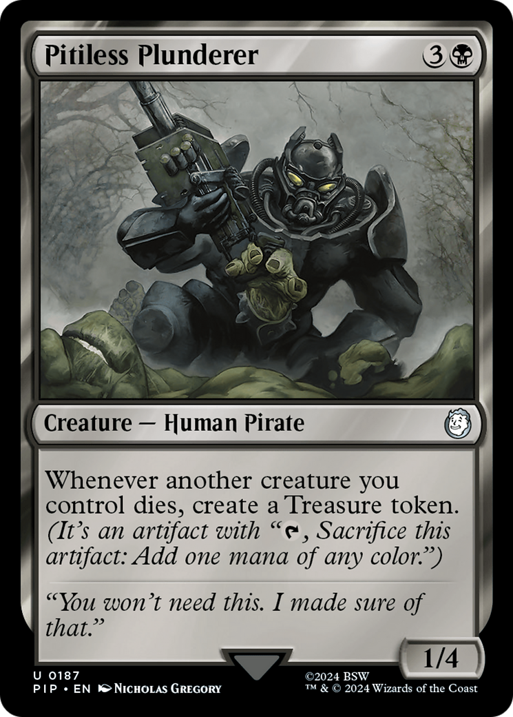 Pitiless Plunderer [Fallout] | The Time Vault CA