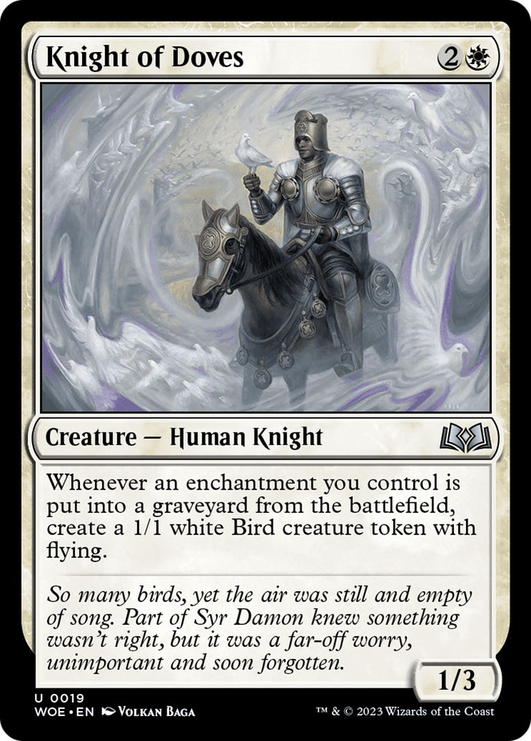 Knight of Doves [Wilds of Eldraine] | The Time Vault CA