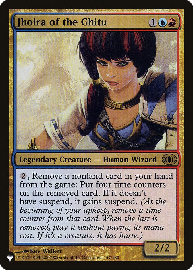 Jhoira of the Ghitu [The List] | The Time Vault CA