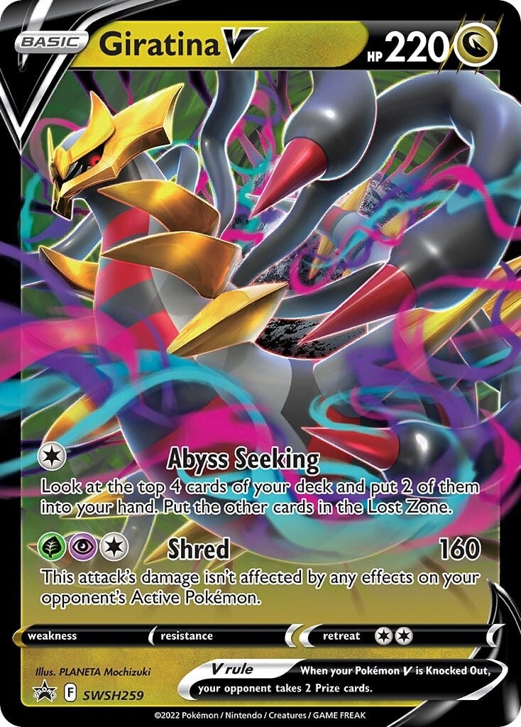 Giratina V (SWSH259) [Sword & Shield: Black Star Promos] | The Time Vault CA