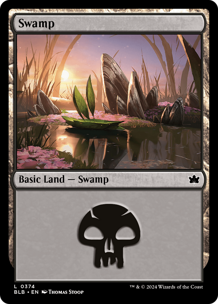 Swamp (0374) [Bloomburrow] | The Time Vault CA