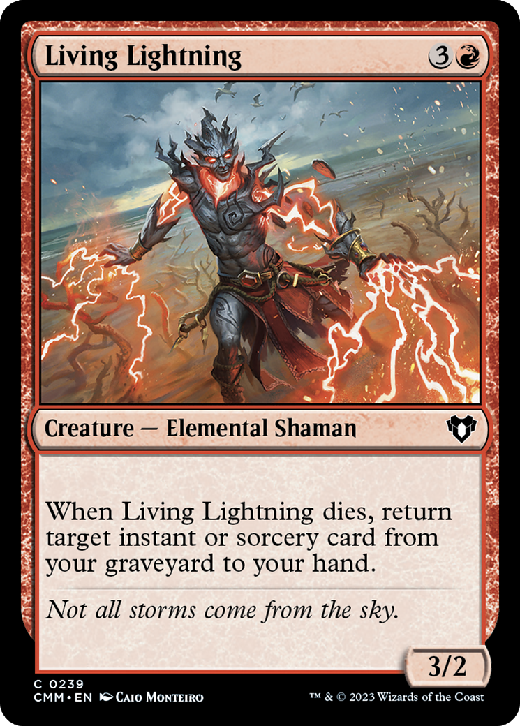 Living Lightning [Commander Masters] | The Time Vault CA