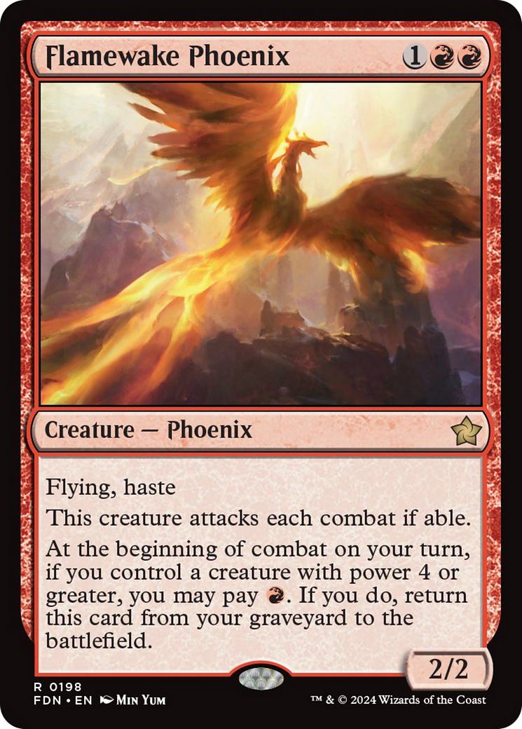 Flamewake Phoenix [Foundations] | The Time Vault CA