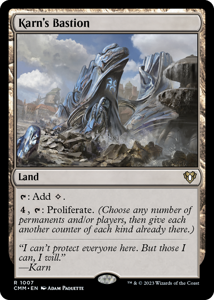 Karn's Bastion [Commander Masters] | The Time Vault CA